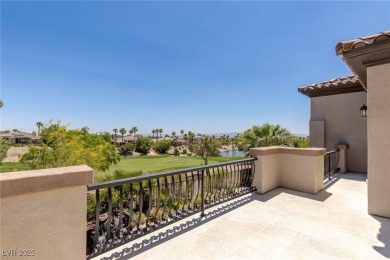 Positioned along the 18th fairway of the Arroyo golf course on Red Rock Country Club in Nevada - for sale on GolfHomes.com, golf home, golf lot