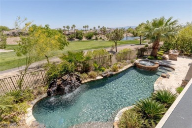Positioned along the 18th fairway of the Arroyo golf course on Red Rock Country Club in Nevada - for sale on GolfHomes.com, golf home, golf lot