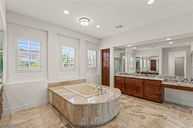 Positioned along the 18th fairway of the Arroyo golf course on Red Rock Country Club in Nevada - for sale on GolfHomes.com, golf home, golf lot