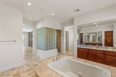 Positioned along the 18th fairway of the Arroyo golf course on Red Rock Country Club in Nevada - for sale on GolfHomes.com, golf home, golf lot
