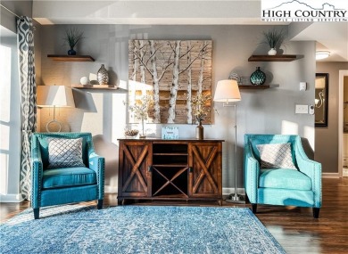 Amazing long range views, ski slope views and a fully furnished on Sugar Mountain Golf Course in North Carolina - for sale on GolfHomes.com, golf home, golf lot