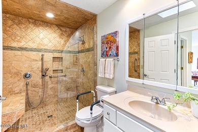 Discover this stunning brick home perfectly situated on the 6th on Pinehurst Resort and Country Club in North Carolina - for sale on GolfHomes.com, golf home, golf lot