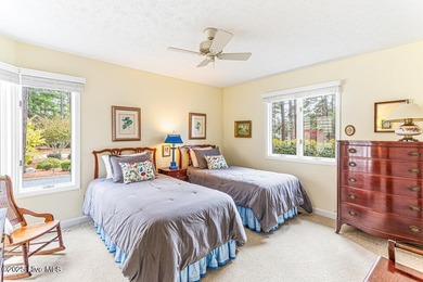 Discover this stunning brick home perfectly situated on the 6th on Pinehurst Resort and Country Club in North Carolina - for sale on GolfHomes.com, golf home, golf lot