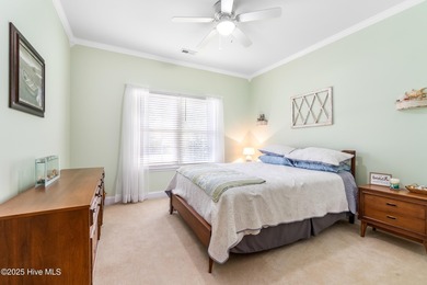 This beautifully maintained brick ranch is ready for its next on Sound Golf Links at Albemarle Plantation in North Carolina - for sale on GolfHomes.com, golf home, golf lot