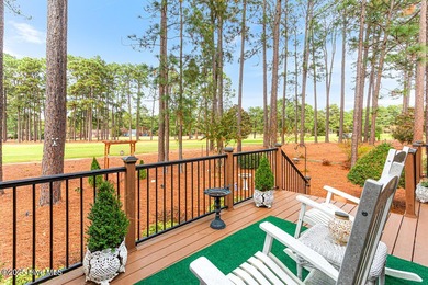 Discover this stunning brick home perfectly situated on the 6th on Pinehurst Resort and Country Club in North Carolina - for sale on GolfHomes.com, golf home, golf lot