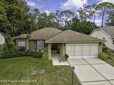 Beautifully maintained home featuring 3 bedrooms, 2 baths, a on Timber Pines Golf Course in Florida - for sale on GolfHomes.com, golf home, golf lot