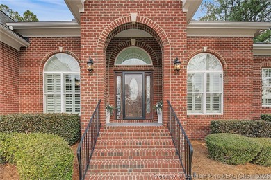 Gorgeous all-brick executive home located in the prestigious on Anderson Creek Golf Club in North Carolina - for sale on GolfHomes.com, golf home, golf lot