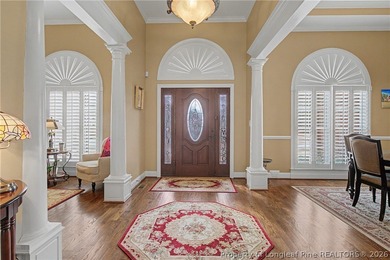 Gorgeous all-brick executive home located in the prestigious on Anderson Creek Golf Club in North Carolina - for sale on GolfHomes.com, golf home, golf lot