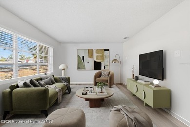 Move right into this thoughtfully updated 2 bedroom, 1.5 on Oak Hills Country Club in Florida - for sale on GolfHomes.com, golf home, golf lot