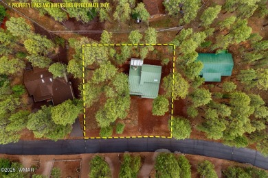 Charming Pinetop Lakes Cabin with Recreation Center Privileges on Pinetop Lakes Country Club in Arizona - for sale on GolfHomes.com, golf home, golf lot