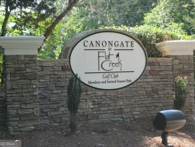 Terrific home in one of Peachtree City's most desired areas on Canongate At Flat Creek Club in Georgia - for sale on GolfHomes.com, golf home, golf lot