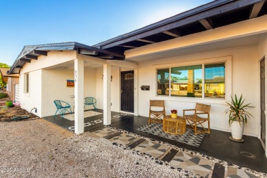 Nestled in a sought-after golf community, this charming mid on Arizona Golf Resort and Conference Center in Arizona - for sale on GolfHomes.com, golf home, golf lot