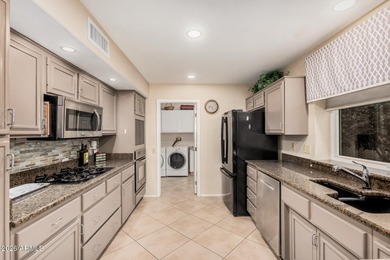 An open and bright floor plan with a fantastic view of the First on Grandview Golf Course in Arizona - for sale on GolfHomes.com, golf home, golf lot