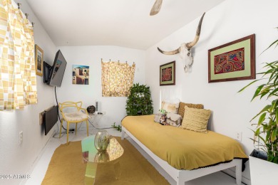 Nestled in a sought-after golf community, this charming mid on Arizona Golf Resort and Conference Center in Arizona - for sale on GolfHomes.com, golf home, golf lot