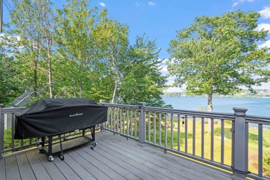 Enjoy Lake Winnipesaukee lakeside living nestled in the on Laconia Country Club in New Hampshire - for sale on GolfHomes.com, golf home, golf lot