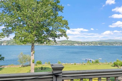 Enjoy Lake Winnipesaukee lakeside living nestled in the on Laconia Country Club in New Hampshire - for sale on GolfHomes.com, golf home, golf lot