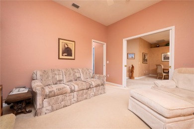 Exceptional value and privacy await! This extended Antiqua model on Seminole Lakes Country Club in Florida - for sale on GolfHomes.com, golf home, golf lot