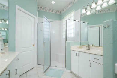Exceptional value and privacy await! This extended Antiqua model on Seminole Lakes Country Club in Florida - for sale on GolfHomes.com, golf home, golf lot