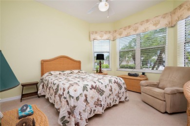 Exceptional value and privacy await! This extended Antiqua model on Seminole Lakes Country Club in Florida - for sale on GolfHomes.com, golf home, golf lot