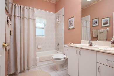 Exceptional value and privacy await! This extended Antiqua model on Seminole Lakes Country Club in Florida - for sale on GolfHomes.com, golf home, golf lot