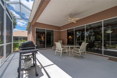 Exceptional value and privacy await! This extended Antiqua model on Seminole Lakes Country Club in Florida - for sale on GolfHomes.com, golf home, golf lot