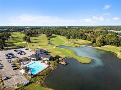 This .63 acre golf front lot gives you the space to build the on Olde Point Golf and Country Club in North Carolina - for sale on GolfHomes.com, golf home, golf lot