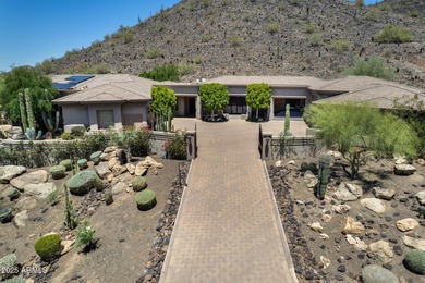 One-of-a-kind hillside estate above Arrowhead Lakes with on The Legend at Arrowhead in Arizona - for sale on GolfHomes.com, golf home, golf lot