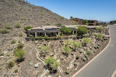 One-of-a-kind hillside estate above Arrowhead Lakes with on The Legend at Arrowhead in Arizona - for sale on GolfHomes.com, golf home, golf lot