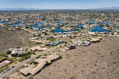 One-of-a-kind hillside estate above Arrowhead Lakes with on The Legend at Arrowhead in Arizona - for sale on GolfHomes.com, golf home, golf lot