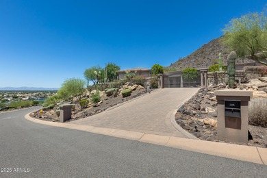 One-of-a-kind hillside estate above Arrowhead Lakes with on The Legend at Arrowhead in Arizona - for sale on GolfHomes.com, golf home, golf lot