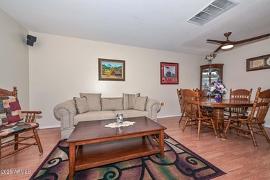 Appealing and updated, this home is nestled in the heart of Sun on Sun City Lakes West and East in Arizona - for sale on GolfHomes.com, golf home, golf lot