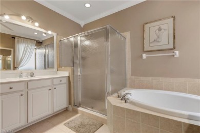 Experience resort-style living in this stunning two-bedroom + on Spanish Wells Golf and Country Club in Florida - for sale on GolfHomes.com, golf home, golf lot