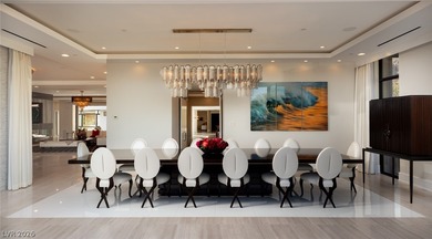 Within triple gated Promontory Pointe, and behind its own on Red Rock Country Club in Nevada - for sale on GolfHomes.com, golf home, golf lot