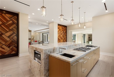 Within triple gated Promontory Pointe, and behind its own on Red Rock Country Club in Nevada - for sale on GolfHomes.com, golf home, golf lot