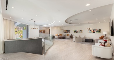 Within triple gated Promontory Pointe, and behind its own on Red Rock Country Club in Nevada - for sale on GolfHomes.com, golf home, golf lot