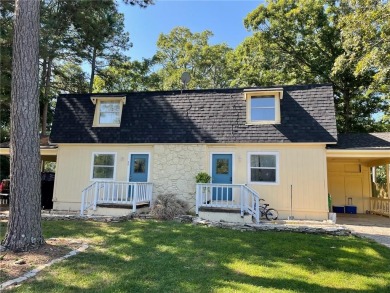 This newly renovated, well-priced farmhouse duplex is located on on Holiday Island Golf Course in Arkansas - for sale on GolfHomes.com, golf home, golf lot