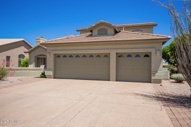 Discover your dream home with breathtaking views of the 5th hole on Oakwood Golf Club  in Arizona - for sale on GolfHomes.com, golf home, golf lot