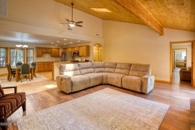 This perfect, cozy cabin is surrounded by Ponderosa Pines and on Pinetop Lakes Golf and Country Club in Arizona - for sale on GolfHomes.com, golf home, golf lot