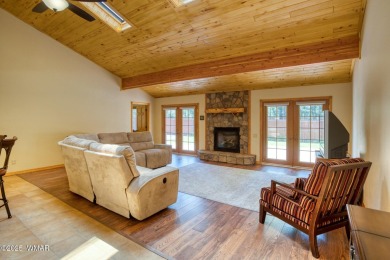 This perfect, cozy cabin is surrounded by Ponderosa Pines and on Pinetop Lakes Golf and Country Club in Arizona - for sale on GolfHomes.com, golf home, golf lot