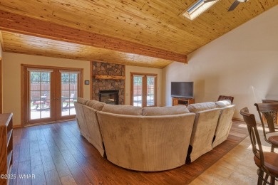 This perfect, cozy cabin is surrounded by Ponderosa Pines and on Pinetop Lakes Golf and Country Club in Arizona - for sale on GolfHomes.com, golf home, golf lot