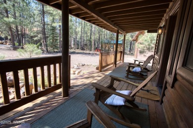 This cozy furnished A-frame cabin in Pinetop Lakes with Rec on Pinetop Lakes Golf and Country Club in Arizona - for sale on GolfHomes.com, golf home, golf lot