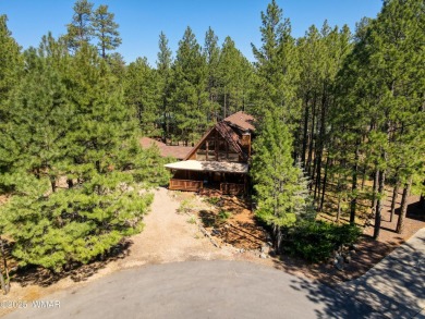 This cozy furnished A-frame cabin in Pinetop Lakes with Rec on Pinetop Lakes Golf and Country Club in Arizona - for sale on GolfHomes.com, golf home, golf lot