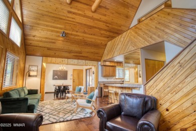 This cozy furnished A-frame cabin in Pinetop Lakes with Rec on Pinetop Lakes Golf and Country Club in Arizona - for sale on GolfHomes.com, golf home, golf lot