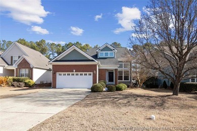 Welcome to this stunning 4-bedroom, 2.5-bath home nestled inside on Anderson Creek Golf Club in North Carolina - for sale on GolfHomes.com, golf home, golf lot