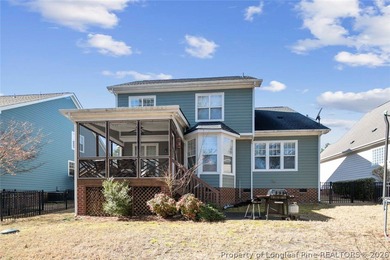 Welcome to this stunning 4-bedroom, 2.5-bath home nestled inside on Anderson Creek Golf Club in North Carolina - for sale on GolfHomes.com, golf home, golf lot