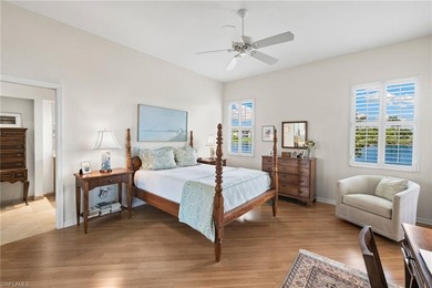 Enjoy spectacular panoramic lake and golf course views from this on Windstar on Naples Bay in Florida - for sale on GolfHomes.com, golf home, golf lot