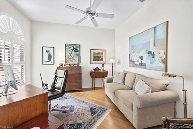 Enjoy spectacular panoramic lake and golf course views from this on Windstar on Naples Bay in Florida - for sale on GolfHomes.com, golf home, golf lot