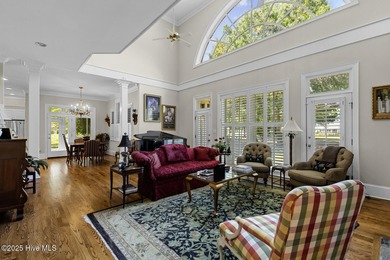 This beautiful brick home in River Landing seamlessly blends on River Landing Golf Course in North Carolina - for sale on GolfHomes.com, golf home, golf lot