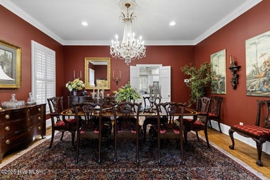 This beautiful brick home in River Landing seamlessly blends on River Landing Golf Course in North Carolina - for sale on GolfHomes.com, golf home, golf lot