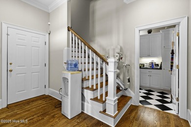 This beautiful brick home in River Landing seamlessly blends on River Landing Golf Course in North Carolina - for sale on GolfHomes.com, golf home, golf lot